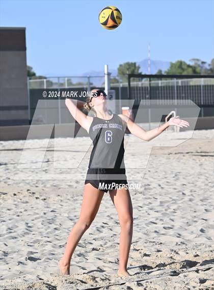 Thumbnail 2 in O'Connor vs. Queen Creek (AIA DI Pairs Semifinal) photogallery.