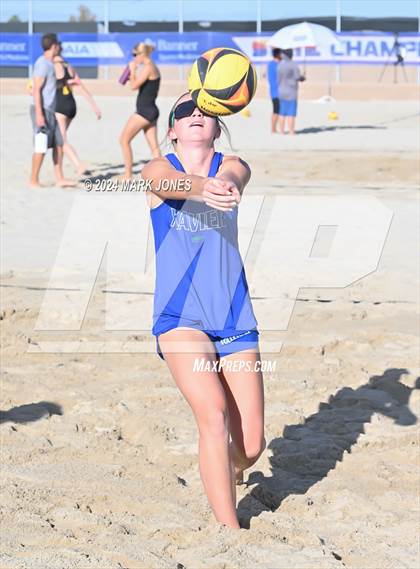 Thumbnail 1 in O'Connor vs. Queen Creek (AIA DI Pairs Semifinal) photogallery.