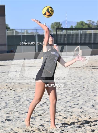 Thumbnail 3 in O'Connor vs. Queen Creek (AIA DI Pairs Semifinal) photogallery.