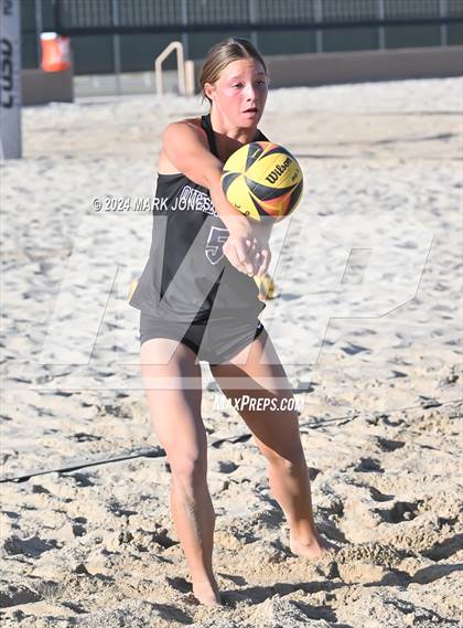 Thumbnail 1 in O'Connor vs. Queen Creek (AIA DI Pairs Semifinal) photogallery.