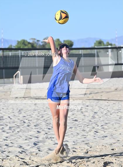 Thumbnail 1 in O'Connor vs. Queen Creek (AIA DI Pairs Semifinal) photogallery.