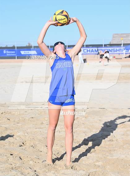 Thumbnail 1 in O'Connor vs. Queen Creek (AIA DI Pairs Semifinal) photogallery.