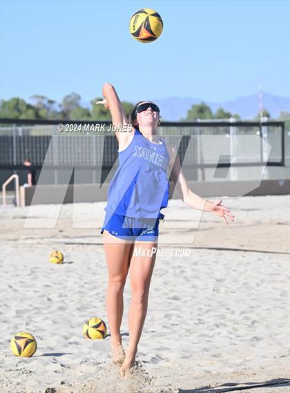 Thumbnail 2 in O'Connor vs. Queen Creek (AIA DI Pairs Semifinal) photogallery.