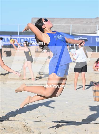 Thumbnail 2 in O'Connor vs. Queen Creek (AIA DI Pairs Semifinal) photogallery.