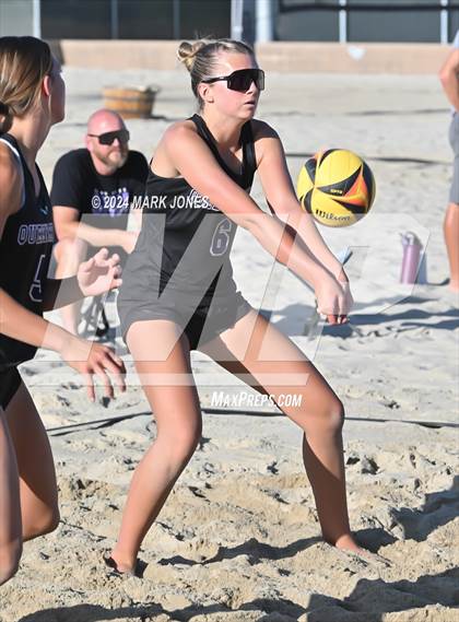 Thumbnail 2 in O'Connor vs. Queen Creek (AIA DI Pairs Semifinal) photogallery.