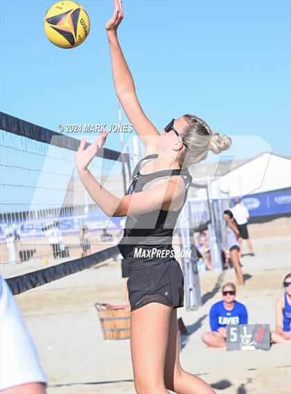Thumbnail 1 in O'Connor vs. Queen Creek (AIA DI Pairs Semifinal) photogallery.