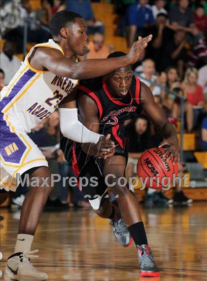 Thumbnail 1 in Salesian vs. Montverde Academy (City of Palms Classic) photogallery.