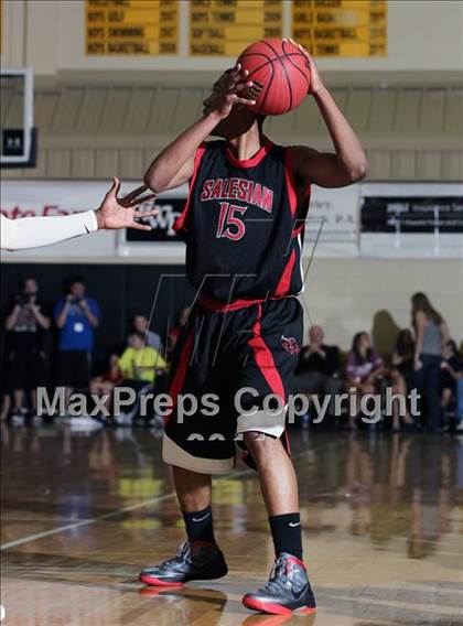 Thumbnail 1 in Salesian vs. Montverde Academy (City of Palms Classic) photogallery.