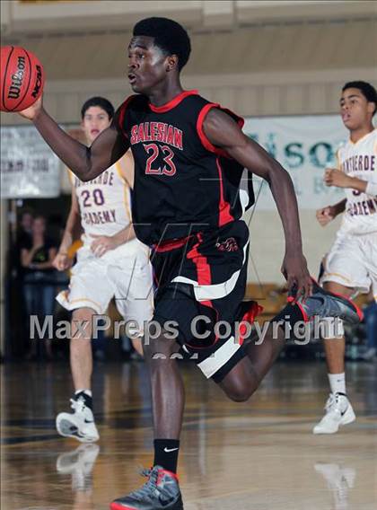 Thumbnail 1 in Salesian vs. Montverde Academy (City of Palms Classic) photogallery.