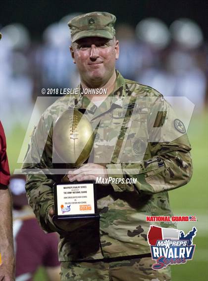 Thumbnail 2 in College Station @ A&M Consolidated (2017 MaxPreps Rivalry Series) photogallery.