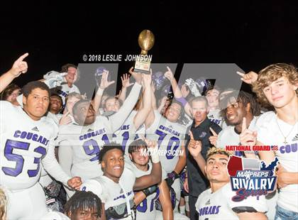 Thumbnail 3 in College Station @ A&M Consolidated (2017 MaxPreps Rivalry Series) photogallery.