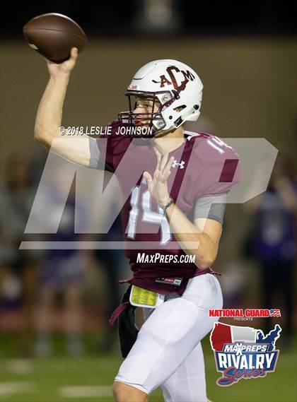 Thumbnail 1 in College Station @ A&M Consolidated (2017 MaxPreps Rivalry Series) photogallery.