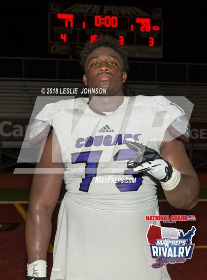 Thumbnail 1 in College Station @ A&M Consolidated (2017 MaxPreps Rivalry Series) photogallery.