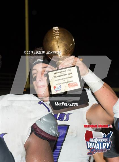 Thumbnail 3 in College Station @ A&M Consolidated (2017 MaxPreps Rivalry Series) photogallery.