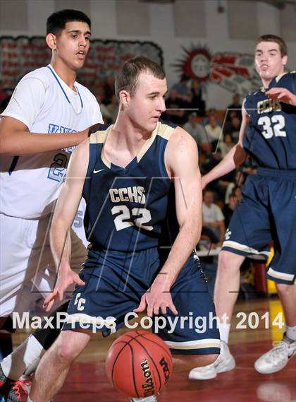 Thumbnail 1 in Central Catholic vs. Brookside Christian (CIF SJS D5 Playoffs) photogallery.