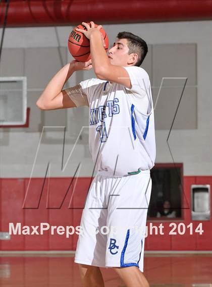 Thumbnail 2 in Central Catholic vs. Brookside Christian (CIF SJS D5 Playoffs) photogallery.