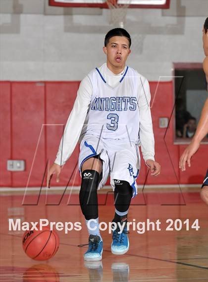 Thumbnail 1 in Central Catholic vs. Brookside Christian (CIF SJS D5 Playoffs) photogallery.
