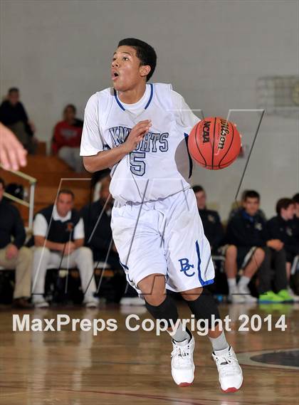 Thumbnail 1 in Central Catholic vs. Brookside Christian (CIF SJS D5 Playoffs) photogallery.