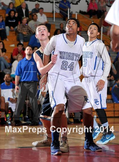 Thumbnail 2 in Central Catholic vs. Brookside Christian (CIF SJS D5 Playoffs) photogallery.