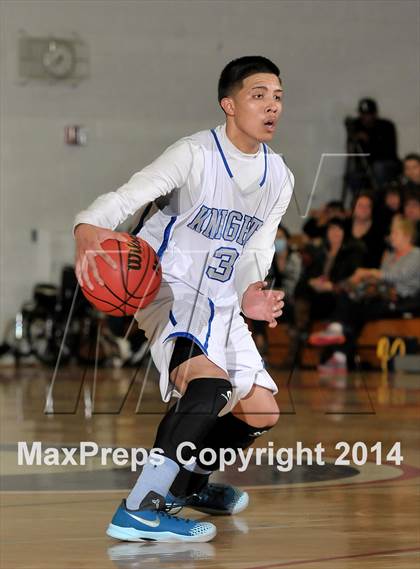Thumbnail 3 in Central Catholic vs. Brookside Christian (CIF SJS D5 Playoffs) photogallery.