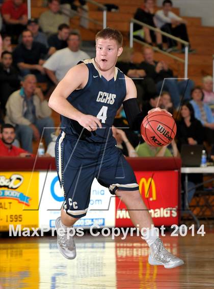 Thumbnail 1 in Central Catholic vs. Brookside Christian (CIF SJS D5 Playoffs) photogallery.