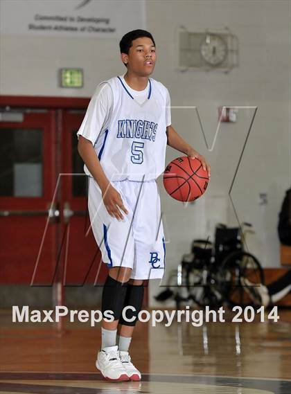 Thumbnail 1 in Central Catholic vs. Brookside Christian (CIF SJS D5 Playoffs) photogallery.