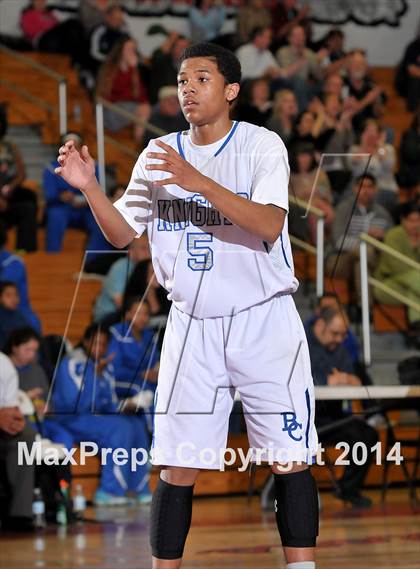 Thumbnail 3 in Central Catholic vs. Brookside Christian (CIF SJS D5 Playoffs) photogallery.