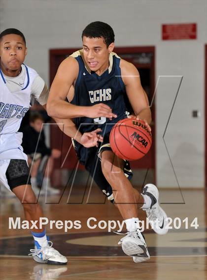 Thumbnail 2 in Central Catholic vs. Brookside Christian (CIF SJS D5 Playoffs) photogallery.