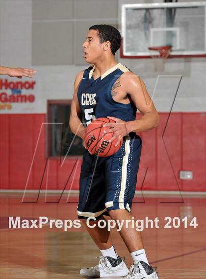 Thumbnail 1 in Central Catholic vs. Brookside Christian (CIF SJS D5 Playoffs) photogallery.