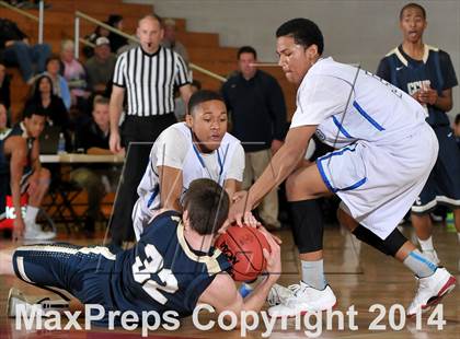 Thumbnail 2 in Central Catholic vs. Brookside Christian (CIF SJS D5 Playoffs) photogallery.