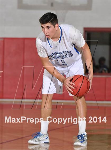 Thumbnail 2 in Central Catholic vs. Brookside Christian (CIF SJS D5 Playoffs) photogallery.