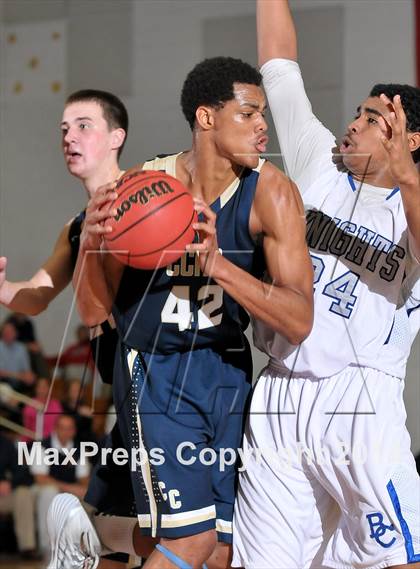 Thumbnail 1 in Central Catholic vs. Brookside Christian (CIF SJS D5 Playoffs) photogallery.