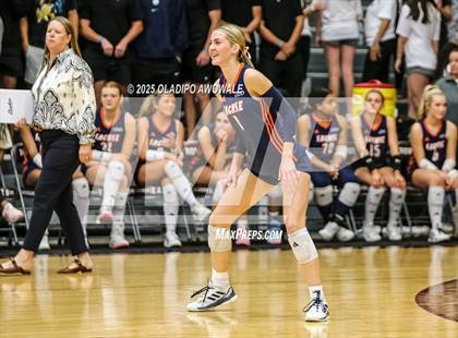 Thumbnail 2 in Sachse @ Rockwall (UIL Volleyball 6A Bi-District Playoff) photogallery.