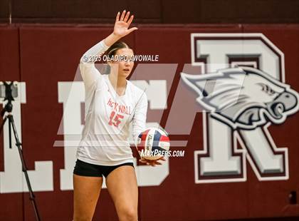 Thumbnail 1 in Sachse @ Rockwall (UIL Volleyball 6A Bi-District Playoff) photogallery.