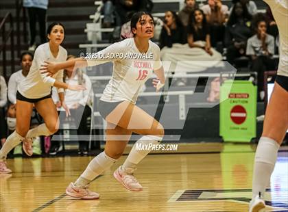 Thumbnail 2 in Sachse @ Rockwall (UIL Volleyball 6A Bi-District Playoff) photogallery.
