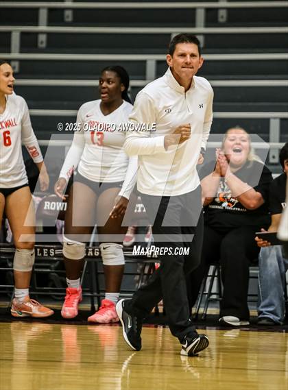 Thumbnail 1 in Sachse @ Rockwall (UIL Volleyball 6A Bi-District Playoff) photogallery.