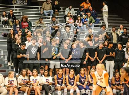 Thumbnail 2 in Sachse @ Rockwall (UIL Volleyball 6A Bi-District Playoff) photogallery.