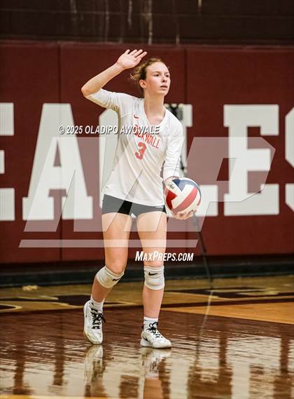 Thumbnail 2 in Sachse @ Rockwall (UIL Volleyball 6A Bi-District Playoff) photogallery.