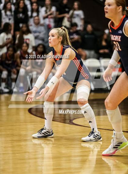 Thumbnail 1 in Sachse @ Rockwall (UIL Volleyball 6A Bi-District Playoff) photogallery.