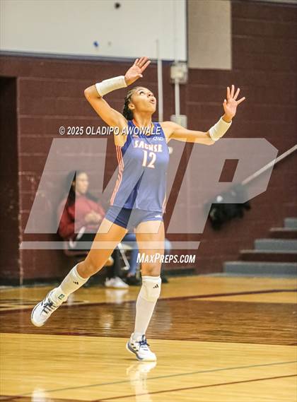 Thumbnail 1 in Sachse @ Rockwall (UIL Volleyball 6A Bi-District Playoff) photogallery.