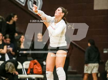 Thumbnail 2 in Sachse @ Rockwall (UIL Volleyball 6A Bi-District Playoff) photogallery.