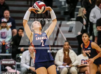 Thumbnail 2 in Sachse @ Rockwall (UIL Volleyball 6A Bi-District Playoff) photogallery.