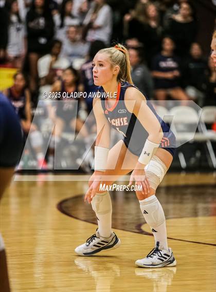 Thumbnail 1 in Sachse @ Rockwall (UIL Volleyball 6A Bi-District Playoff) photogallery.