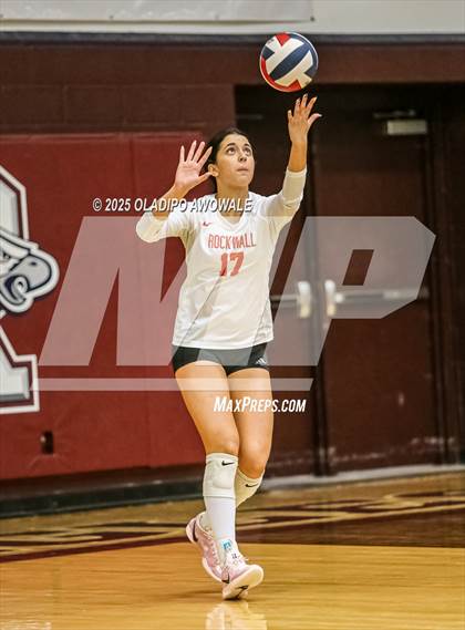 Thumbnail 3 in Sachse @ Rockwall (UIL Volleyball 6A Bi-District Playoff) photogallery.