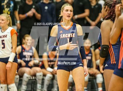 Thumbnail 3 in Sachse @ Rockwall (UIL Volleyball 6A Bi-District Playoff) photogallery.