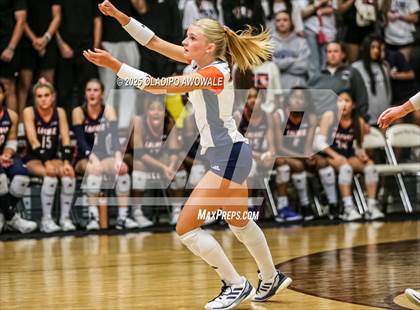Thumbnail 3 in Sachse @ Rockwall (UIL Volleyball 6A Bi-District Playoff) photogallery.