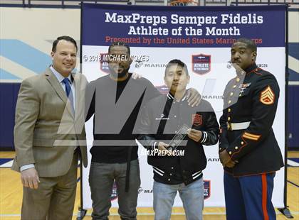 Thumbnail 3 in Marines H.S. Male Athlete of the Month - Ceu Kung photogallery.
