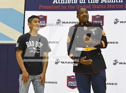 Thumbnail 2 in Marines H.S. Male Athlete of the Month - Ceu Kung photogallery.