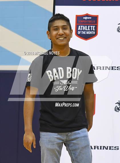 Thumbnail 3 in Marines H.S. Male Athlete of the Month - Ceu Kung photogallery.