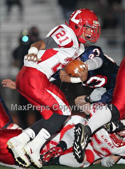 Thumbnail 2 in Lodi @ Pleasant Grove (CIF SJS D1 Semifinal) photogallery.